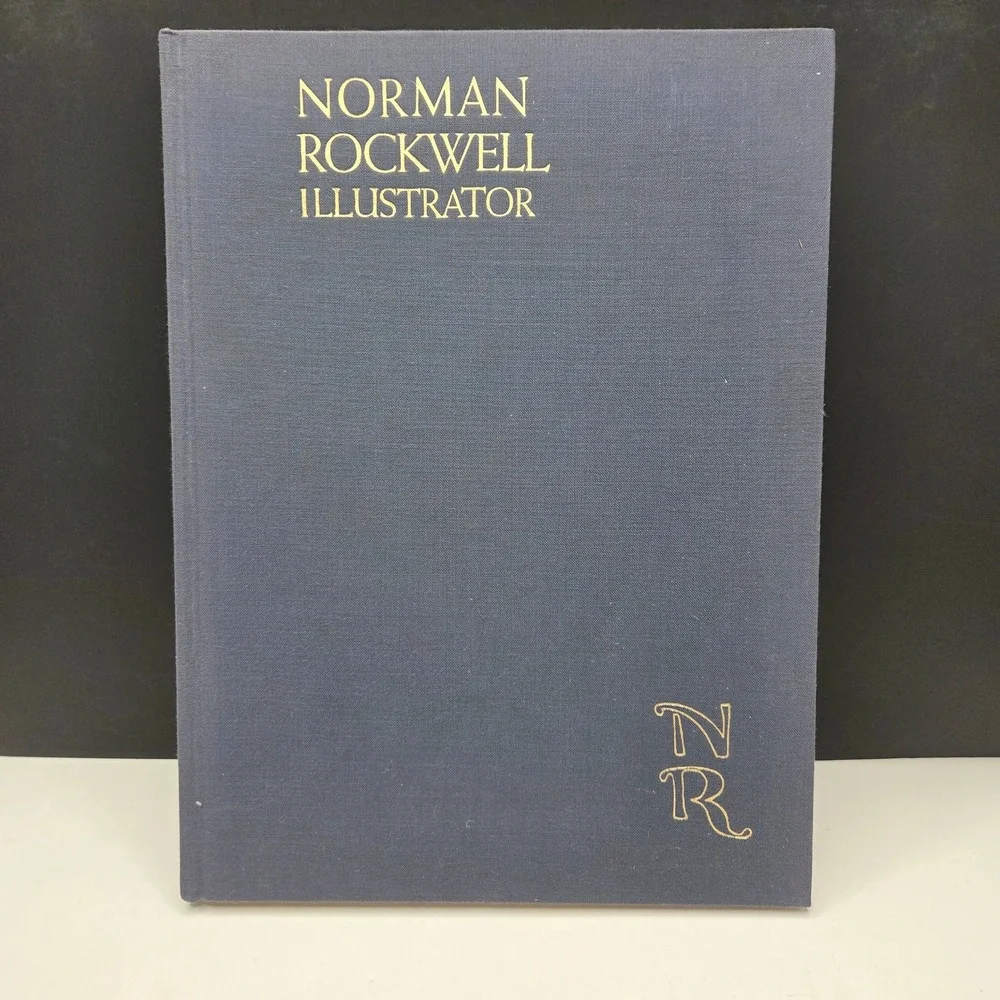 Norman Rockwell Illustrator Hardcover Book Arthur Guptill 1975 8th Print